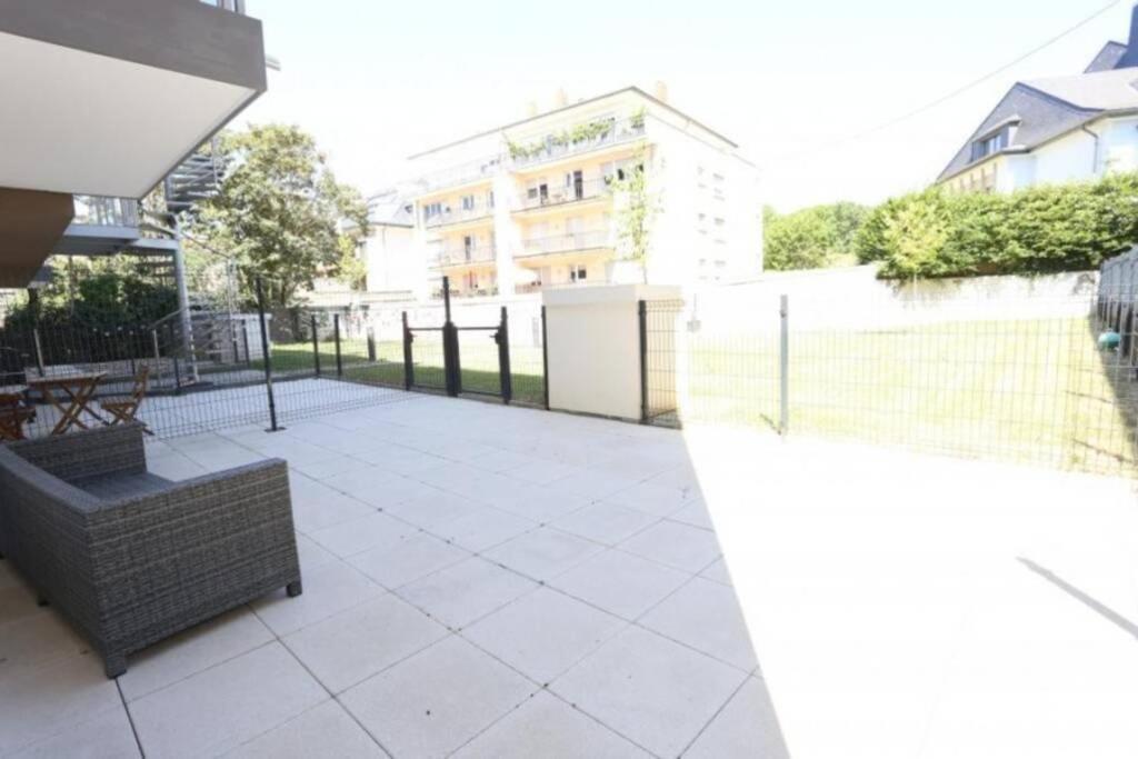 Large Family Retro Flat In City Center- Large Terrace & Garden View, Free Parking Lüksemburg Dış mekan fotoğraf